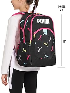 PUMA Rally 300 Backpack, Black/Bright, OS