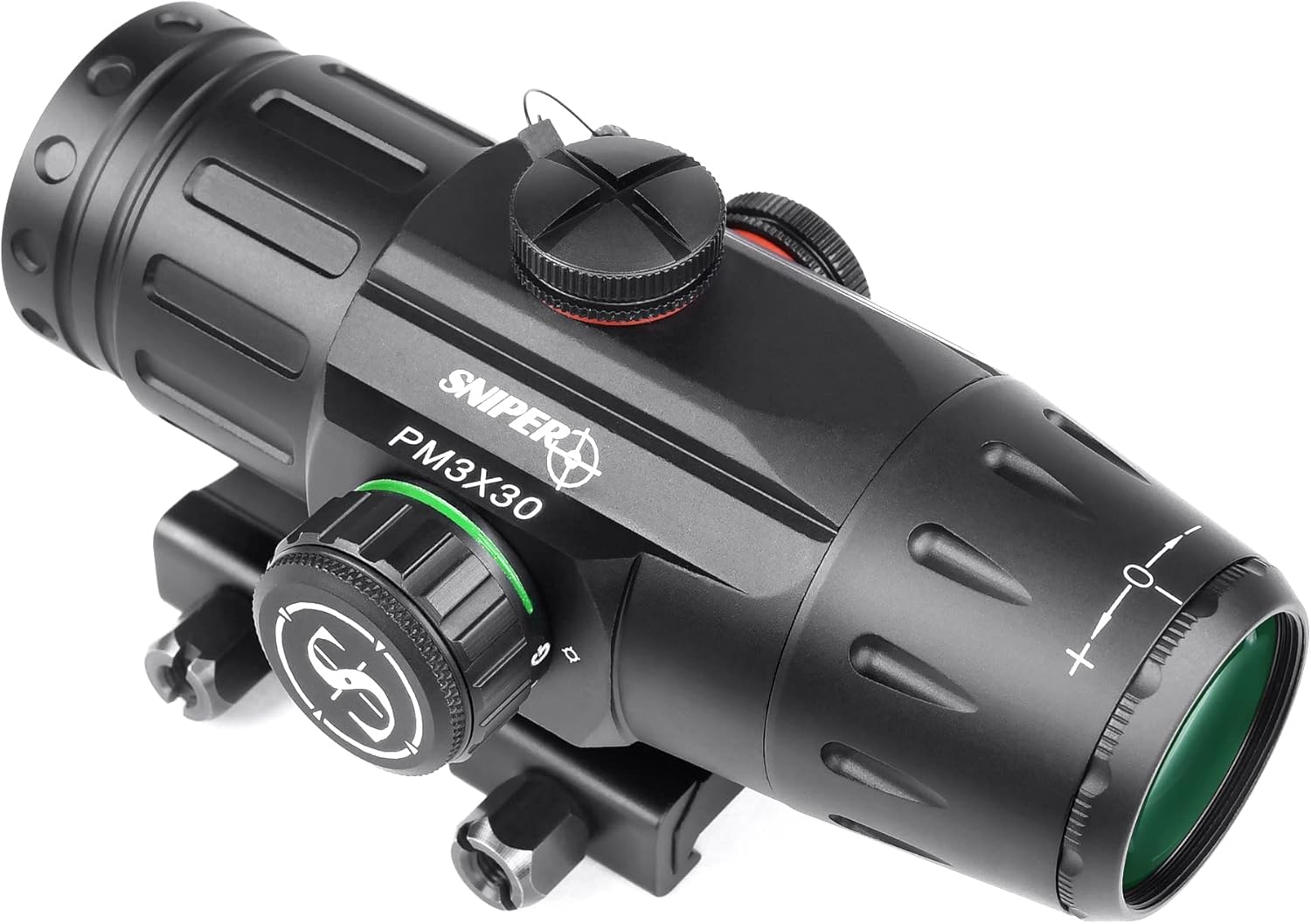 3X Prism Scope GIII LS3X30 Red/Green Illuminated Reticle 3X30mm Prism Scope