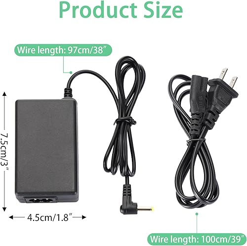 Miniatura 4 de Cargador PSP, cargador adaptador de CA compatible con PSP-110 PSP-1001 PSP 1000 PSP 2000 PSP 3000 repuesto