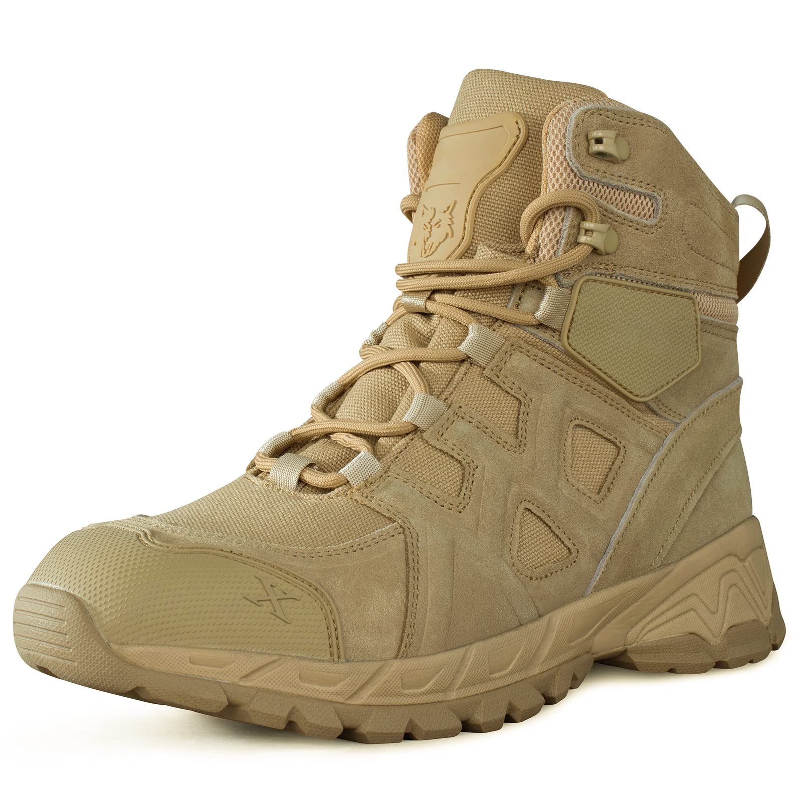Buty Wojskowe dla Mężczyzn - Taktyczne, Bojowe, Antypoślizgowe, Policyjne, Patrolowe, Outdoor, Podróżne, Robocze, Trekkingowe, Biegowe