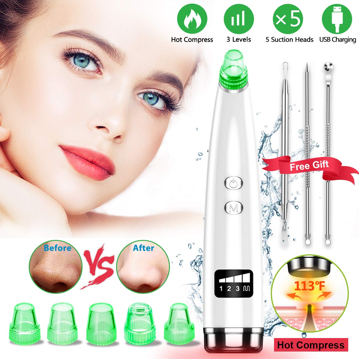 skin cleaner vacuum pore cleanser