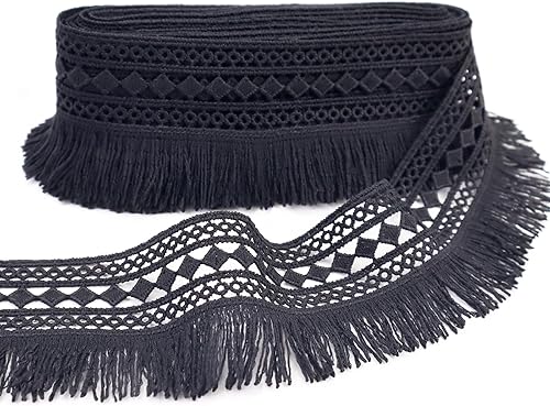 Miniatura 1 de Borde de flecos de borla para coser (2.5 pulgadas2.6 in, 4.8 yardas)