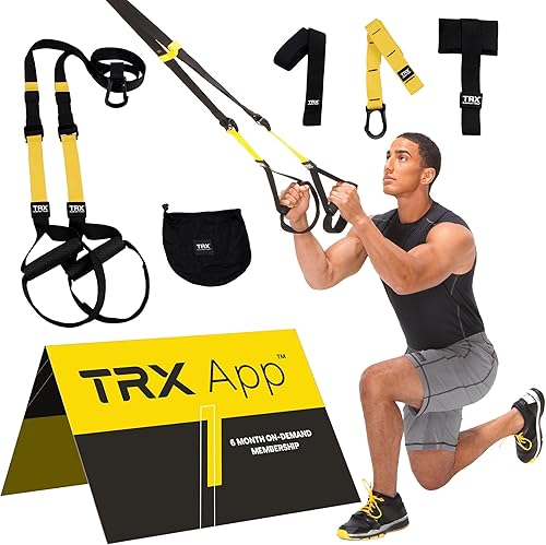 TRX Entrenador de suspensión Pro3 + TRX Training Membresía bajo demanda de 6 meses