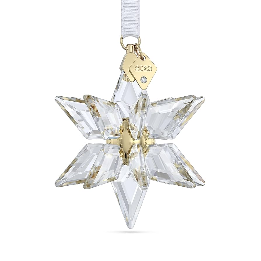 スワロフスキー オーナメントセット 3D 2023 Amazon.com: Swarovski Annual Edition 3D Ornament 2023 : Home