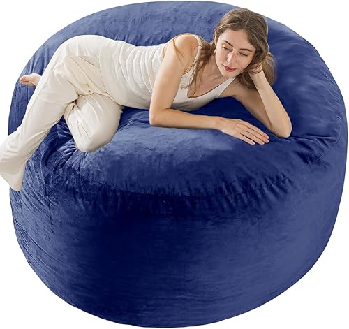 EDUJIN Puf de 3 pies puff de espuma viscoelástica mediana de 3 pies para adultosadolescentes con relleno, funda de terciopelo holandés ultrasuave,