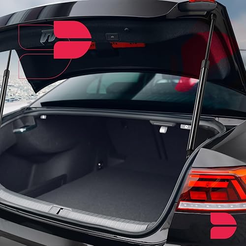 Miniatura 7 de BDFHYK 2 piezas de escotilla trasera elevador para portón elevador, soportes de maletero amortiguadores de gas compatibles con Chevrolet 2007-2014