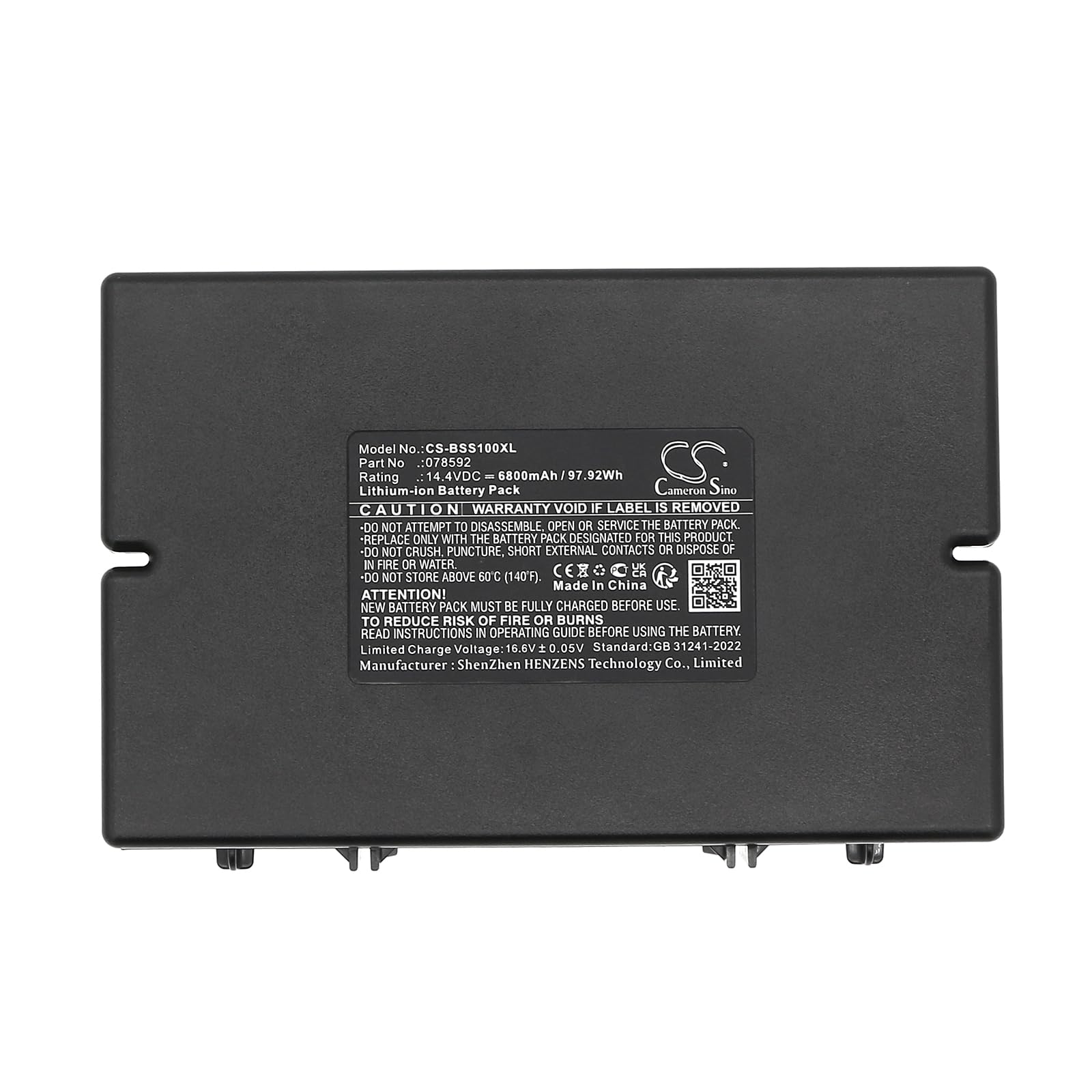Batteria di ricambio per S1 Pro, S1 Pro Multi-Position PA Syste, S1 Pro System PN: 078592, 789175, 789175-0010 6800mAh / 97.92Wh