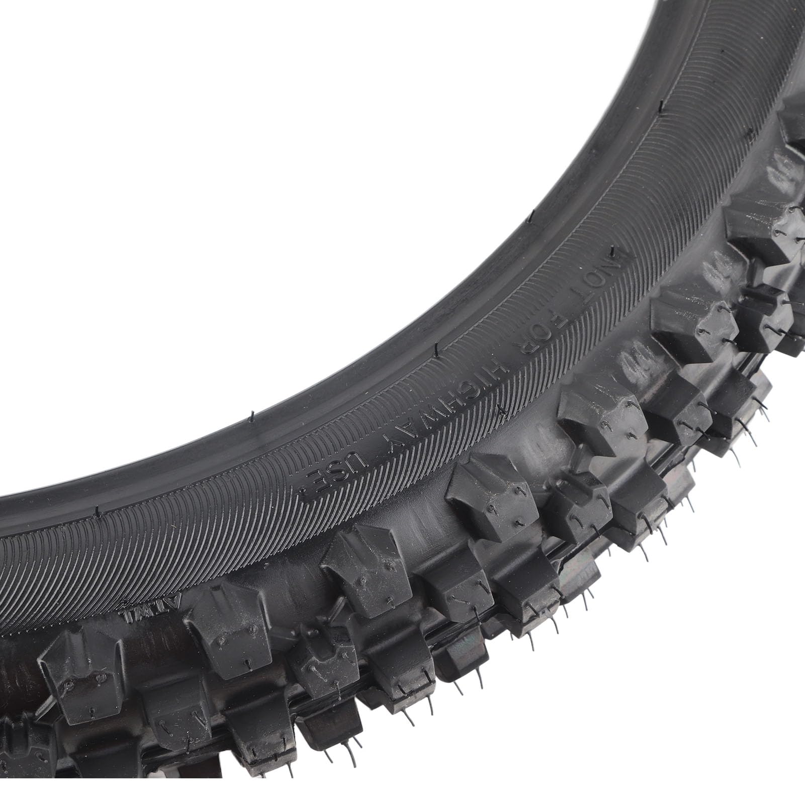 Dioche Kit de Cámara de Aire y Neumático de Goma de 70/100-17 Pulgadas para Bicicleta Pit Pro Trail y MX Enduro
