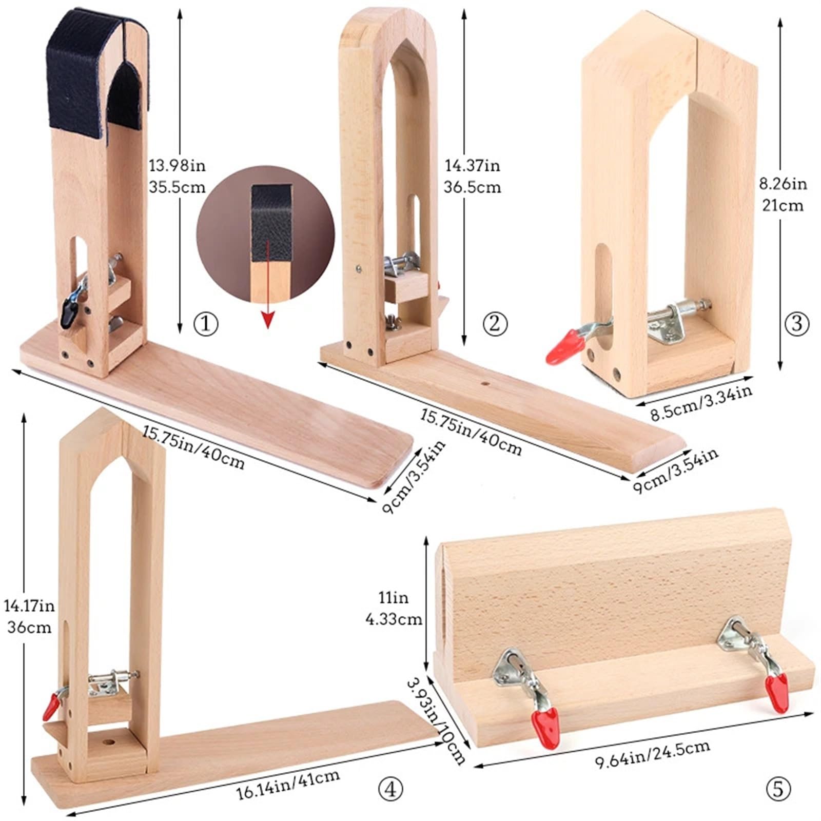 pinzas costura Clip De Madera Cosido A Mano Herramienta Bricolaje Hecha A For Cuero Marco Herramientas Costura Artesanal