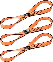 VFKENA 18mm Nylon Climbing Sling Runner 23kN CE/EN566 Certified - Durable Webbing Straps for Rock Climbing, Mountaineering, Rappelling