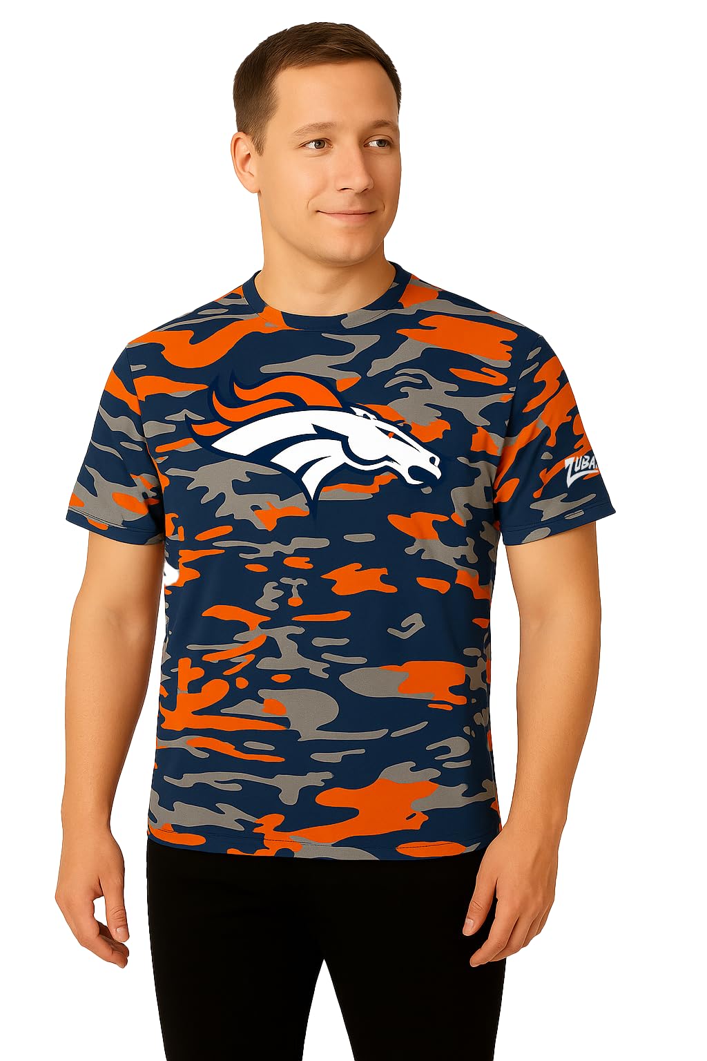 NFL Teams Men's Short Sleeve Vibrant Team Colors Graphic T-Shirt (Small - 5XL)