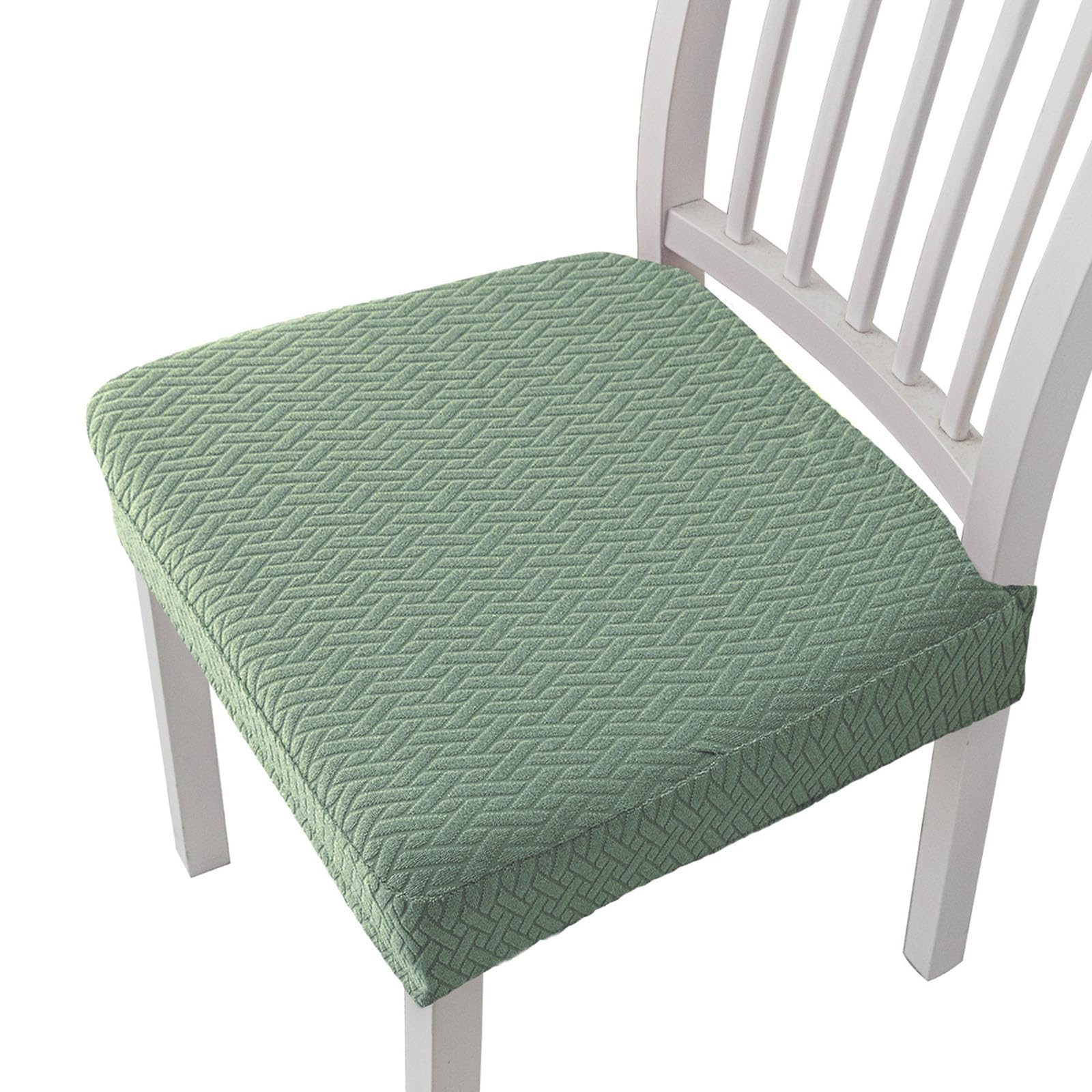 Kaeltsyn Stretchable Chair Slipcover for Home Hotel Use, Spill Polyester Fabric Stretch Waterproofs Dining Chair Cover
