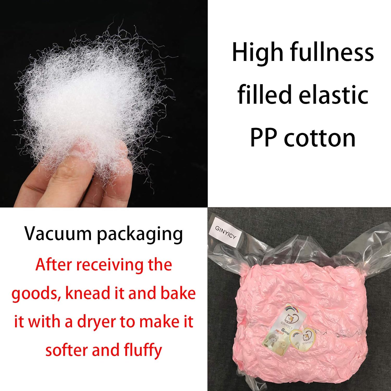 Luxury Fluffy Dog & Cat Bed Plush Donut Cuddler Round Pet Bed (M, Pink)