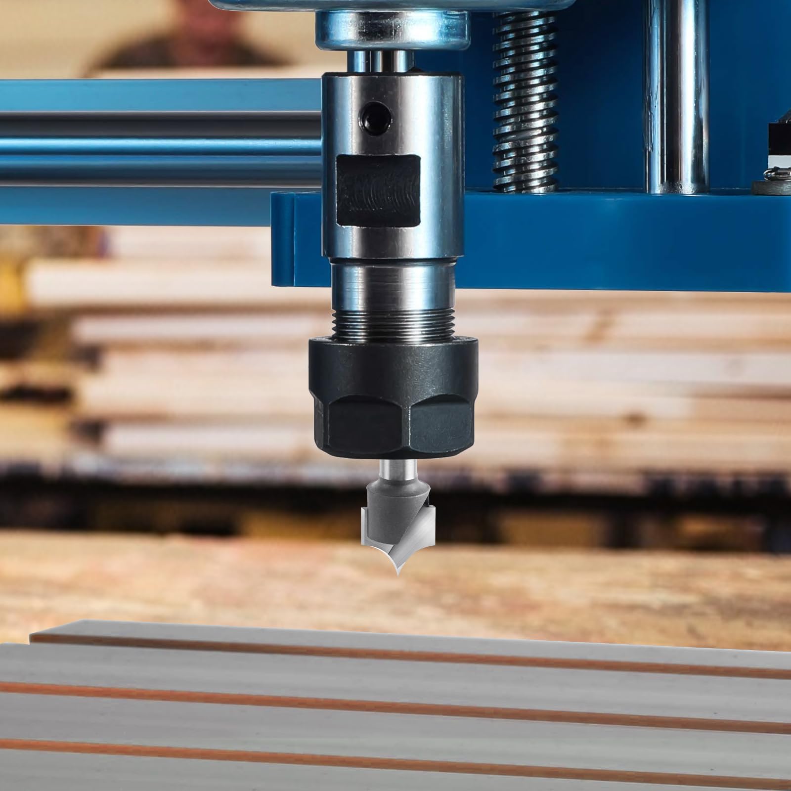 1/4" Roundover Router Bit - Precision Edge Detail -6