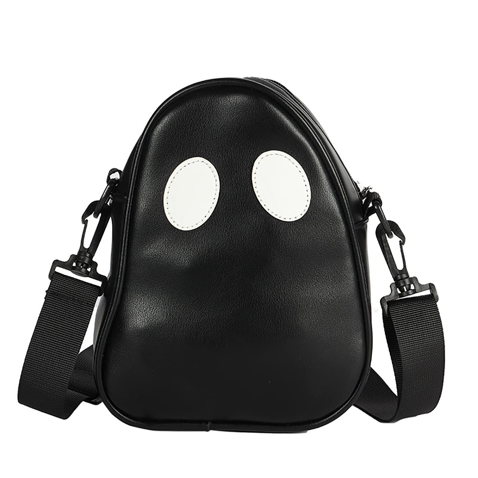 Halloween Purse Novelty Ghost Purse for Women Men Cute Crossbody Bag Satchel Bag Novelty Shoulder Bag