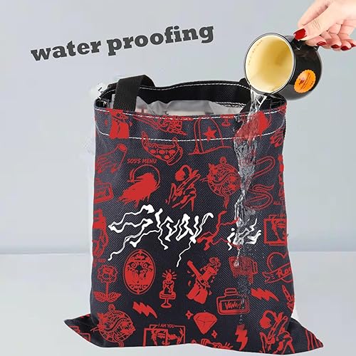 Miniatura 5 de UJIMS SKZ - Bolsa de hombro para fanáticos de personajes SKZ, mercancía K-POP, regalo para fanáticos de K-POP para grupos de chicos y cantantes