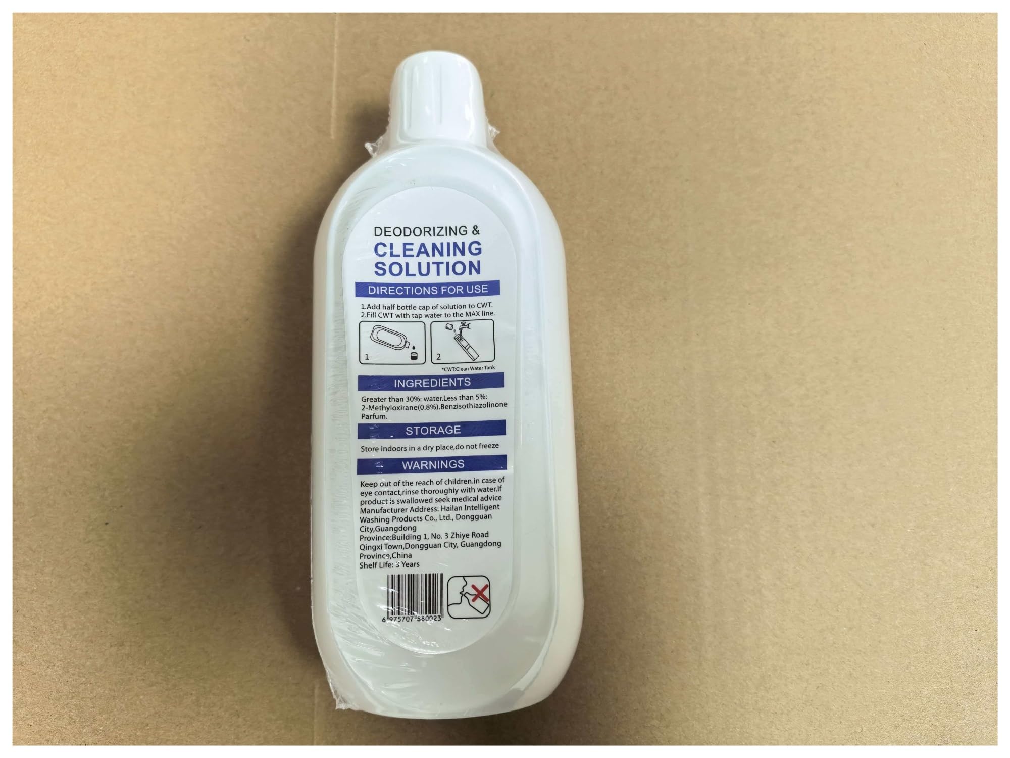 Detergente for pavimenti multiuso da 500 ml (confezione da 3). Compatibile con TINECO FLOOR ONE S6