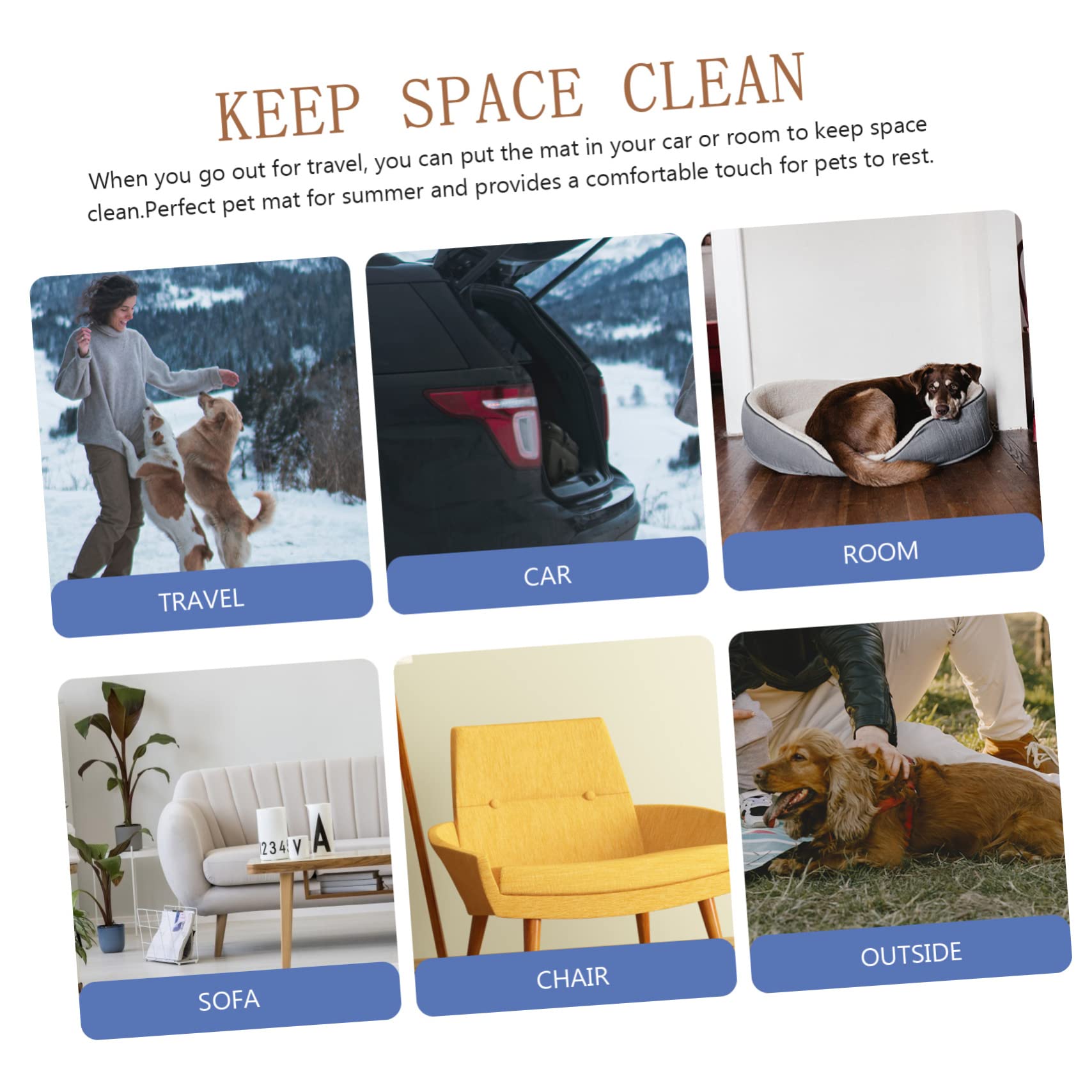 PRETYZOOM Couvertures pour Chien Housse De Canapé Tapis pour Animal De Compagnie Tapis pour Meubles Facile À Nettoyer 27 56 X 70 87 Pouces