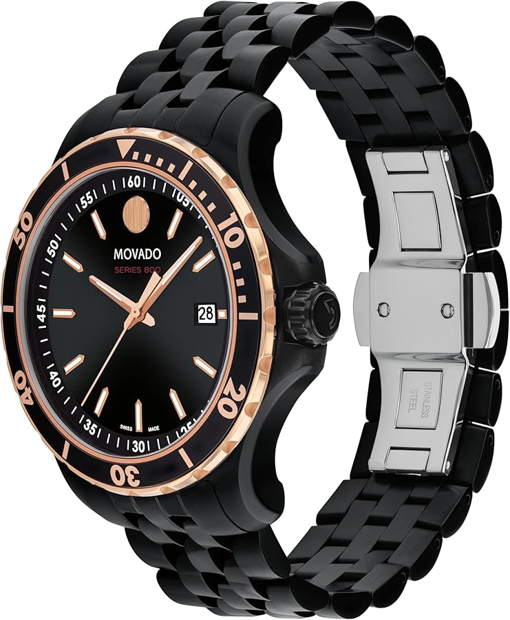 Amazon.com: Movado Series 800 Men's Sport Watch - Swiss Quartz