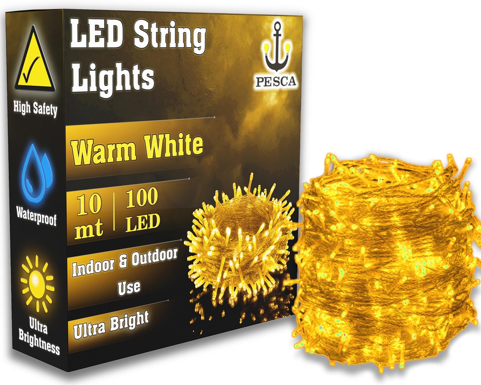 PESCA LED String Serial Lights 20 Meter/Copper Led Pixel String Light -Corded Electric (Green)-Pack of 1 (B09DTG8D4K) Amazon Price History, Amazon Price Tracker