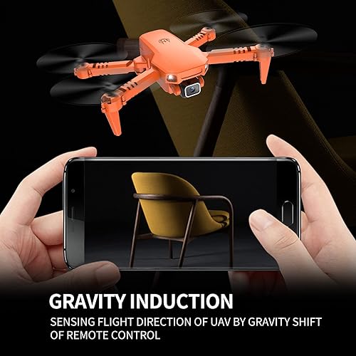 Miniatura 5 de GoolRC X1 Drone RC con cámara para adultos, 4K HD Live Video FPV Dron, cuadricóptero RC plegable con giros 3D, modo sin cabeza, retención de