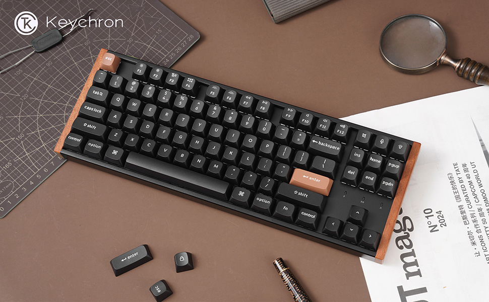 【新品未使用】Keychron K8 HE（US配列）ブラック Amazon.com: Keychron K8 HE TKL Hall Effect Wireless Mechanical