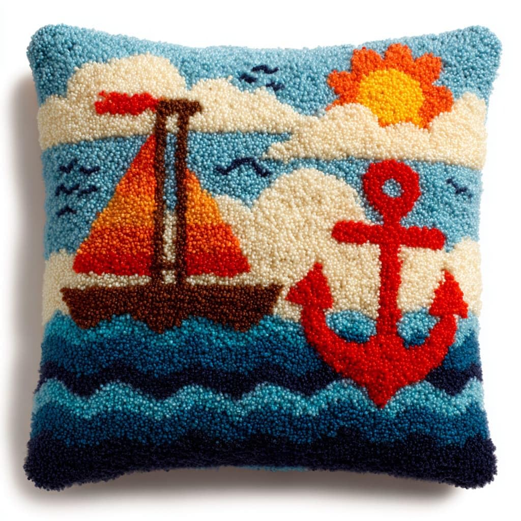 Latch Hook Cushion Kits,Anchor