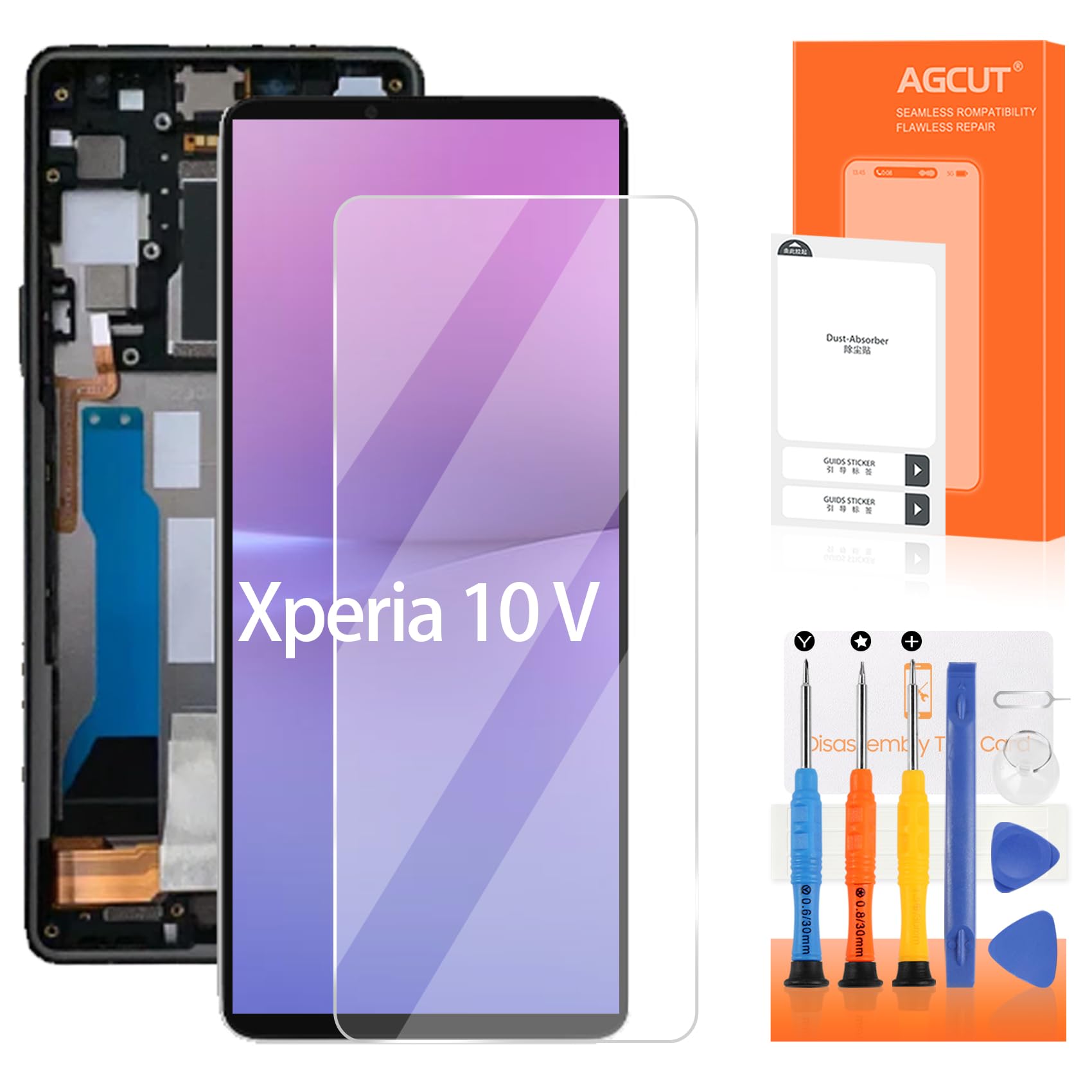 Amazon.com: AGCUT Original for Sony Xperia 10 V Screen Replacement