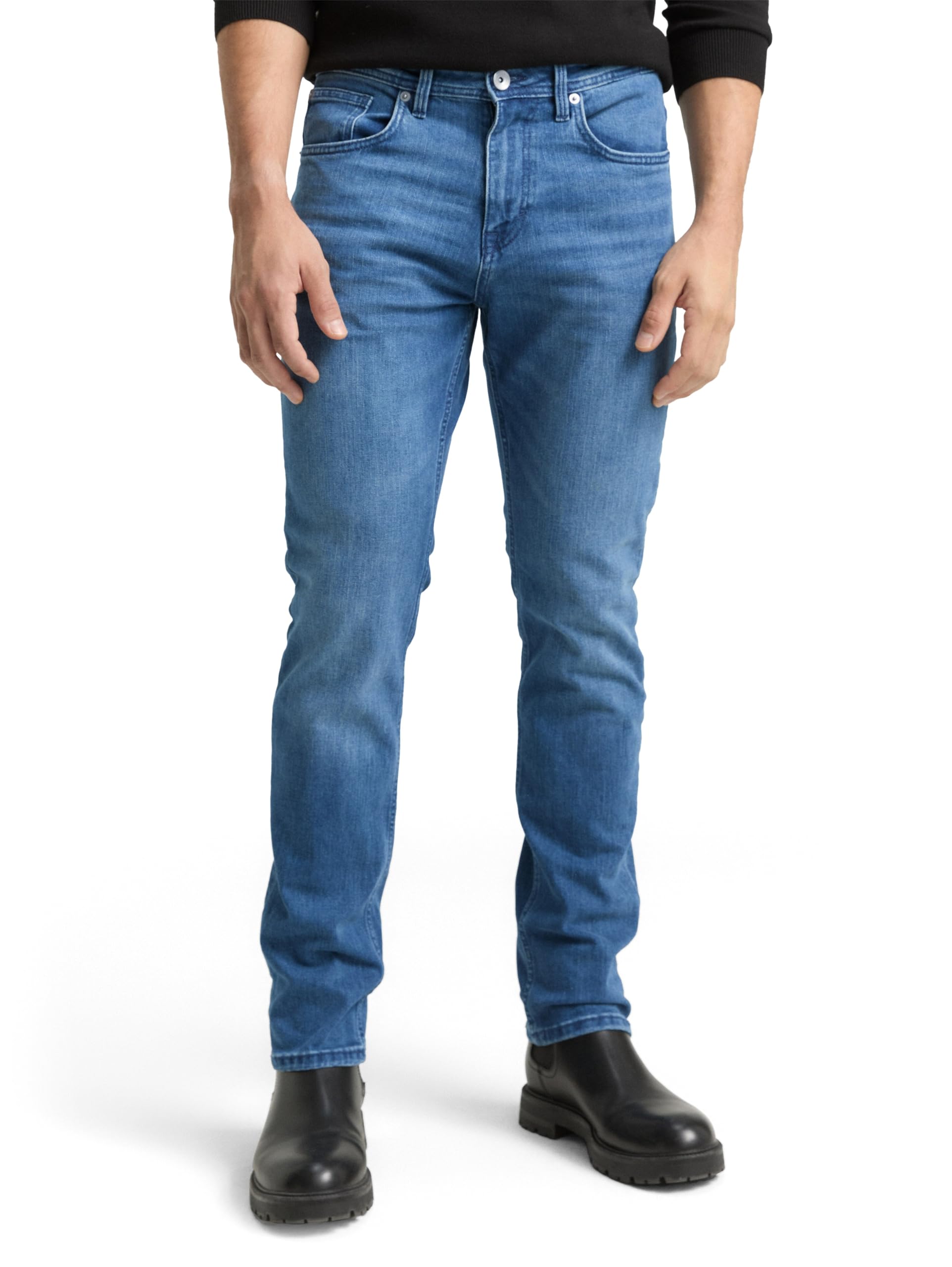 TOM TAILOR Herren Josh Regular Slim Jeans mit Coolmax®-Funktion