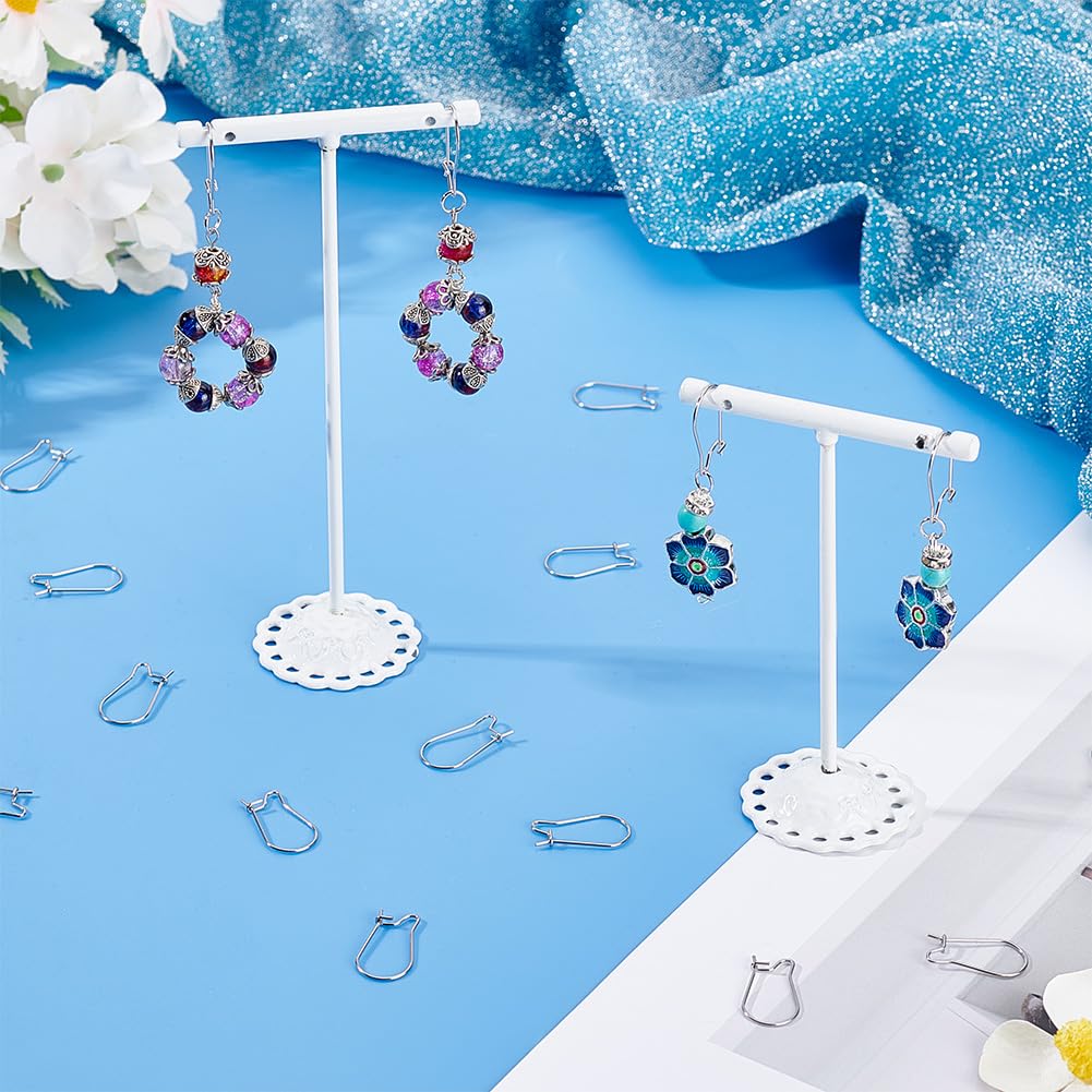 Pandahall Hypoallergénique En Acier Inoxydable Crochets Boucles D