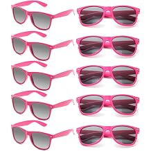 Eyegla Sunglasses Bulk Party Sunglasses Pack 80s Shades Eyewear Set for Men Women 8/10/20/30Pack