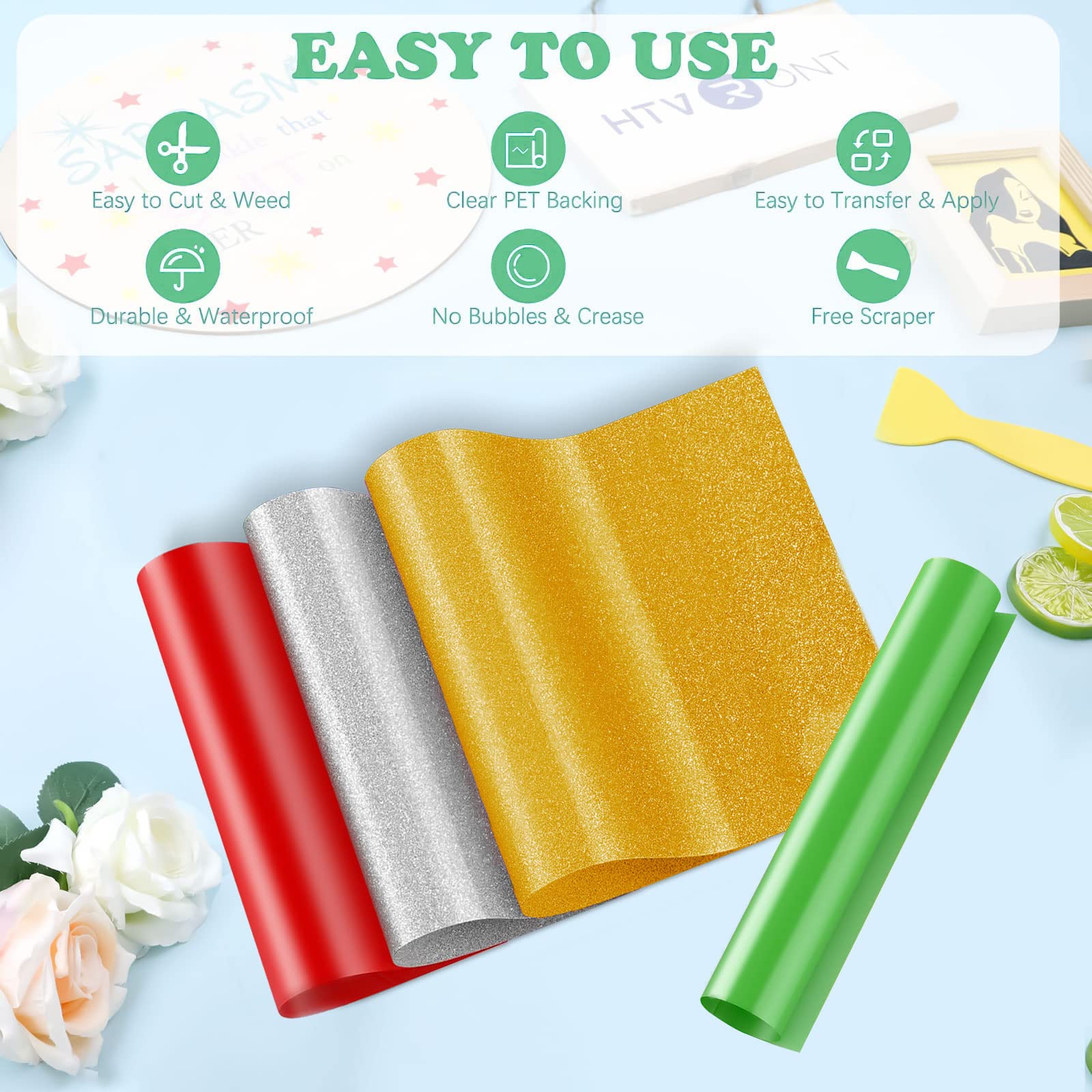 Flexfolie en vinyl basis pakket - voor hobbyisten