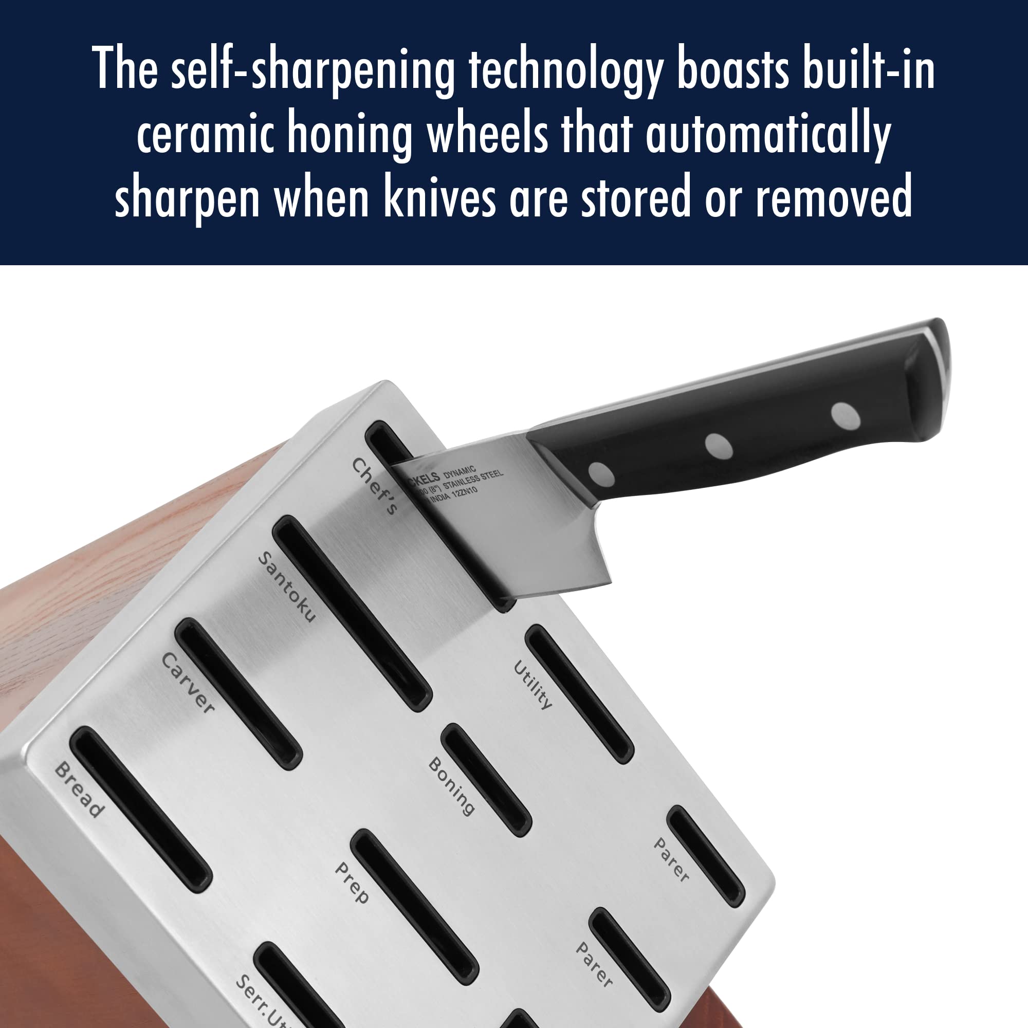Amazon.com: HENCKELS Dynamic Razor-Sharp 20-Piece Knife Set