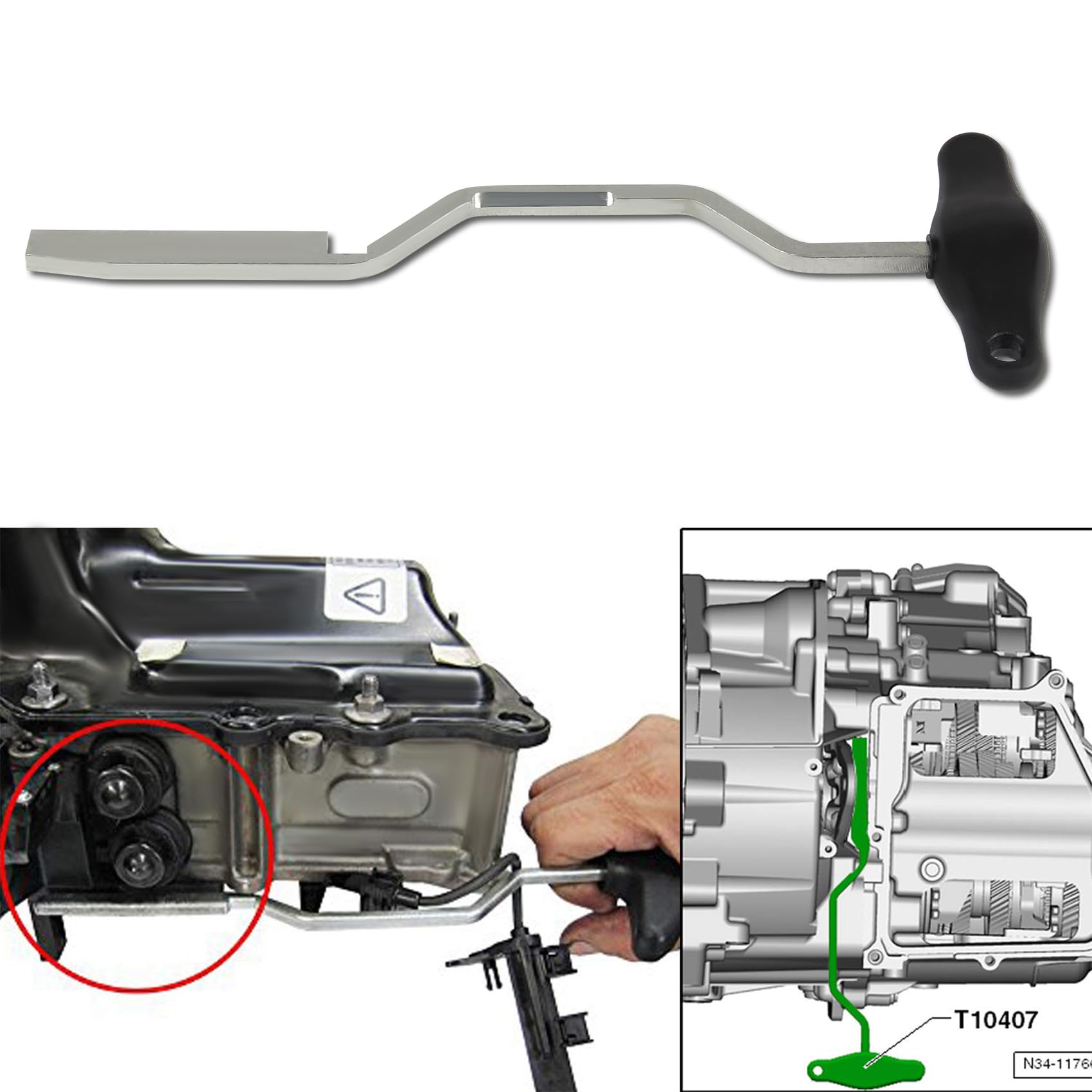 Kit di Strumenti di Trasmissione Doppia Frizione, per VW 7 Marce, DSG T10323 T10373 T10374 T10376