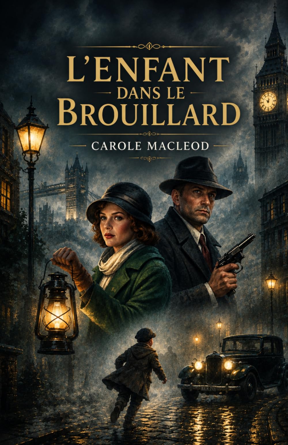 L’Enfant Dans Le Brouillard: Une enquête sombre dans le Londres des années 1930 – Un cosy mystery noir captivant