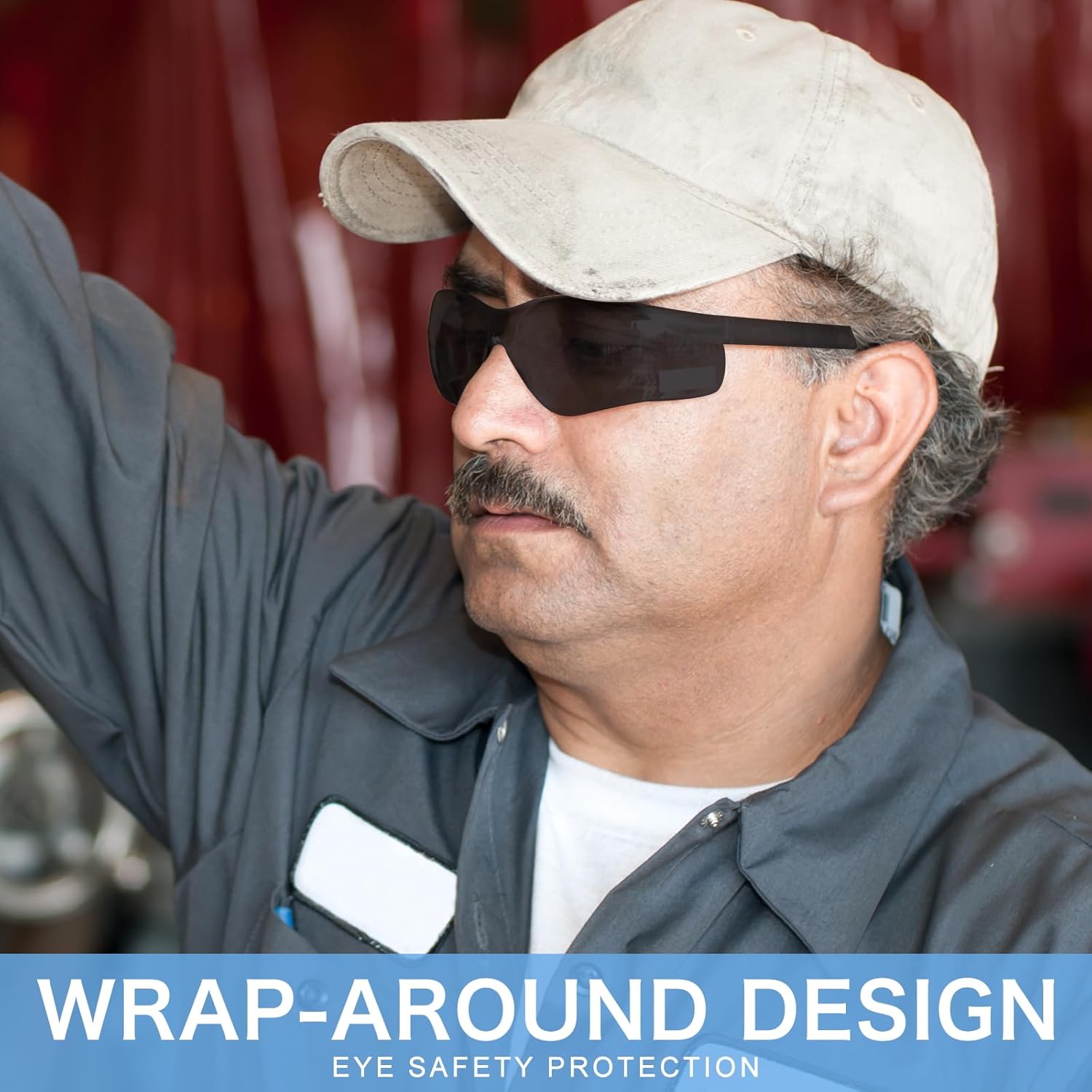 WFEANG Safety Glasses ANSI Z87.1 Certified for Men & Women - Durable Lab Protective Eyewear for Chemistry & Research - Image 5