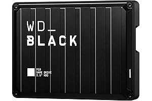 WD_BLACK 6TB P10 Game Drive: Unlock Your Gaming Potential