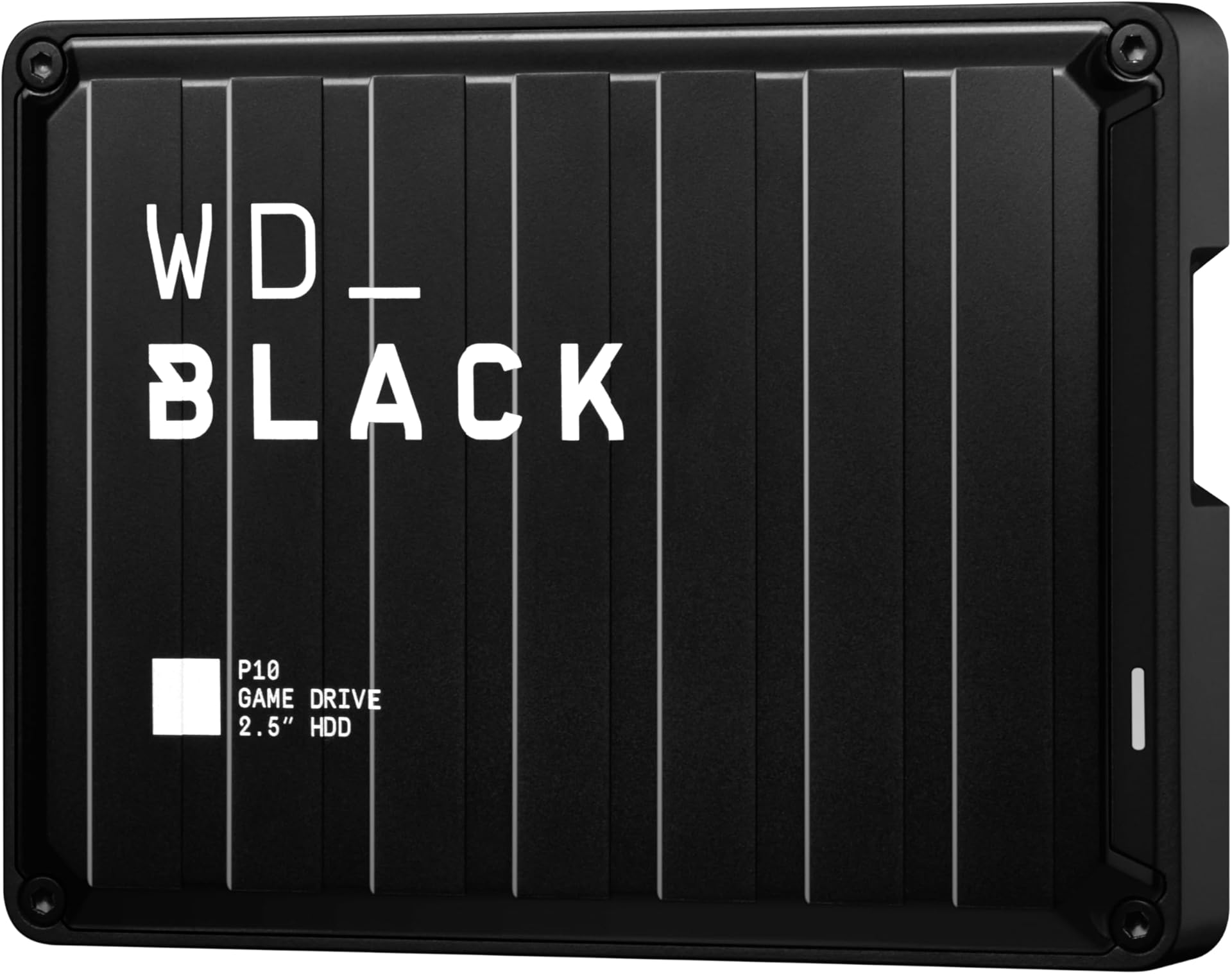 WD_Black P10 6TB Game Drive, Portable External Hard Drive, Speeds Up to 130 MB/s, Works With Console, PC, Playstation, Xbox, Save Up to 125 games, Portable Game Drive, Black