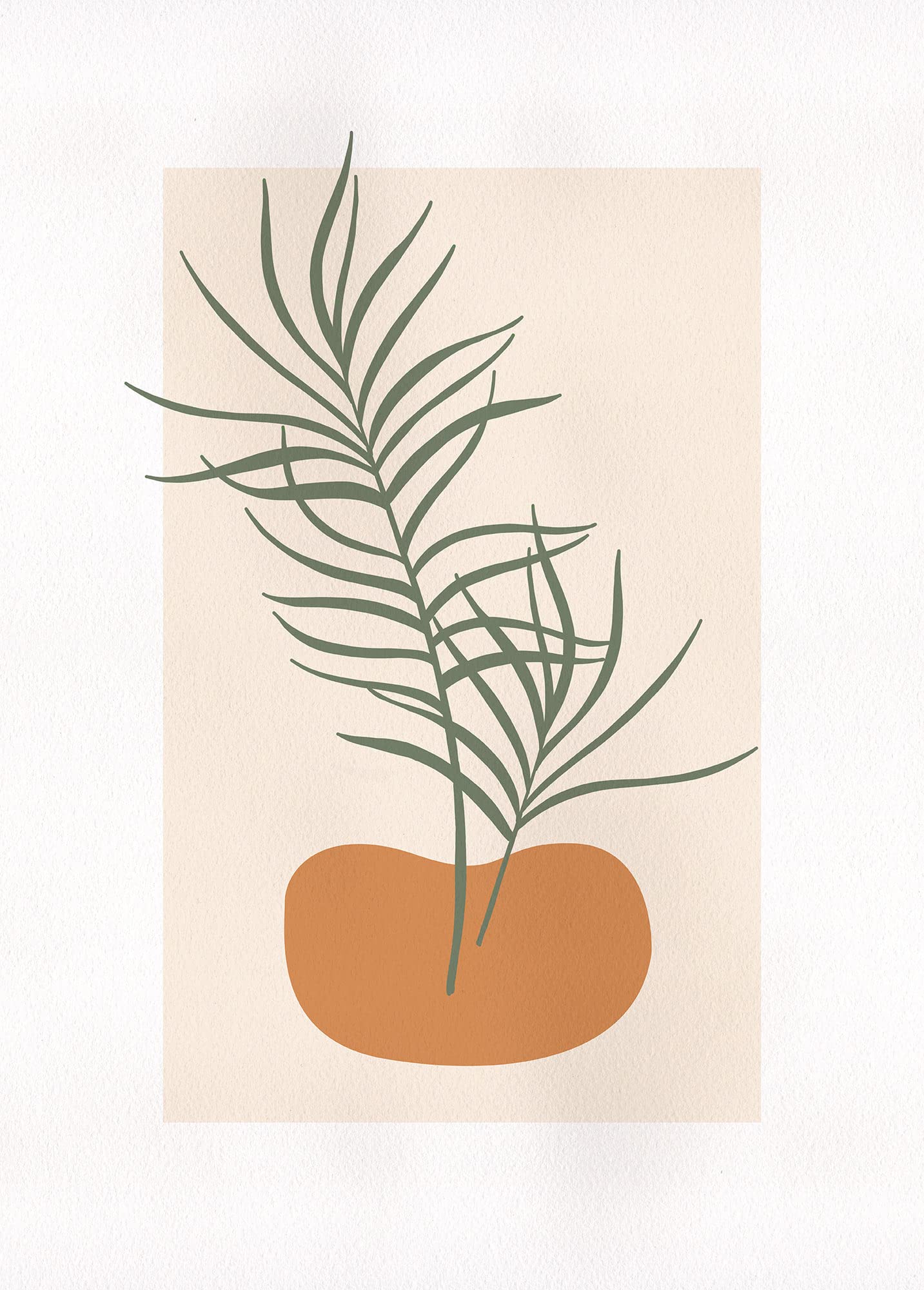 Komar Wandbild Tangerine Feeling – 50 × 70 cm