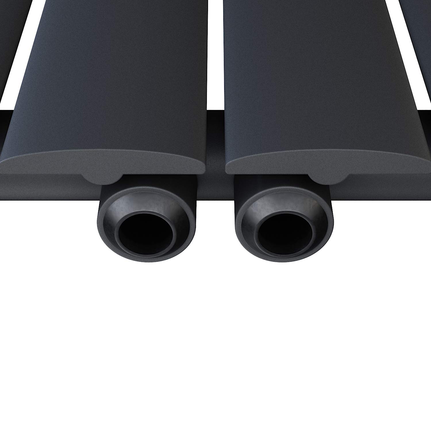 ELEGANT Grzejnik płaski pionowy antracyt 1600 x 308 mm Design grzejnik panelowy jednowarstwowy płaski grzejnik przyłącze środkowe ogrzewanie