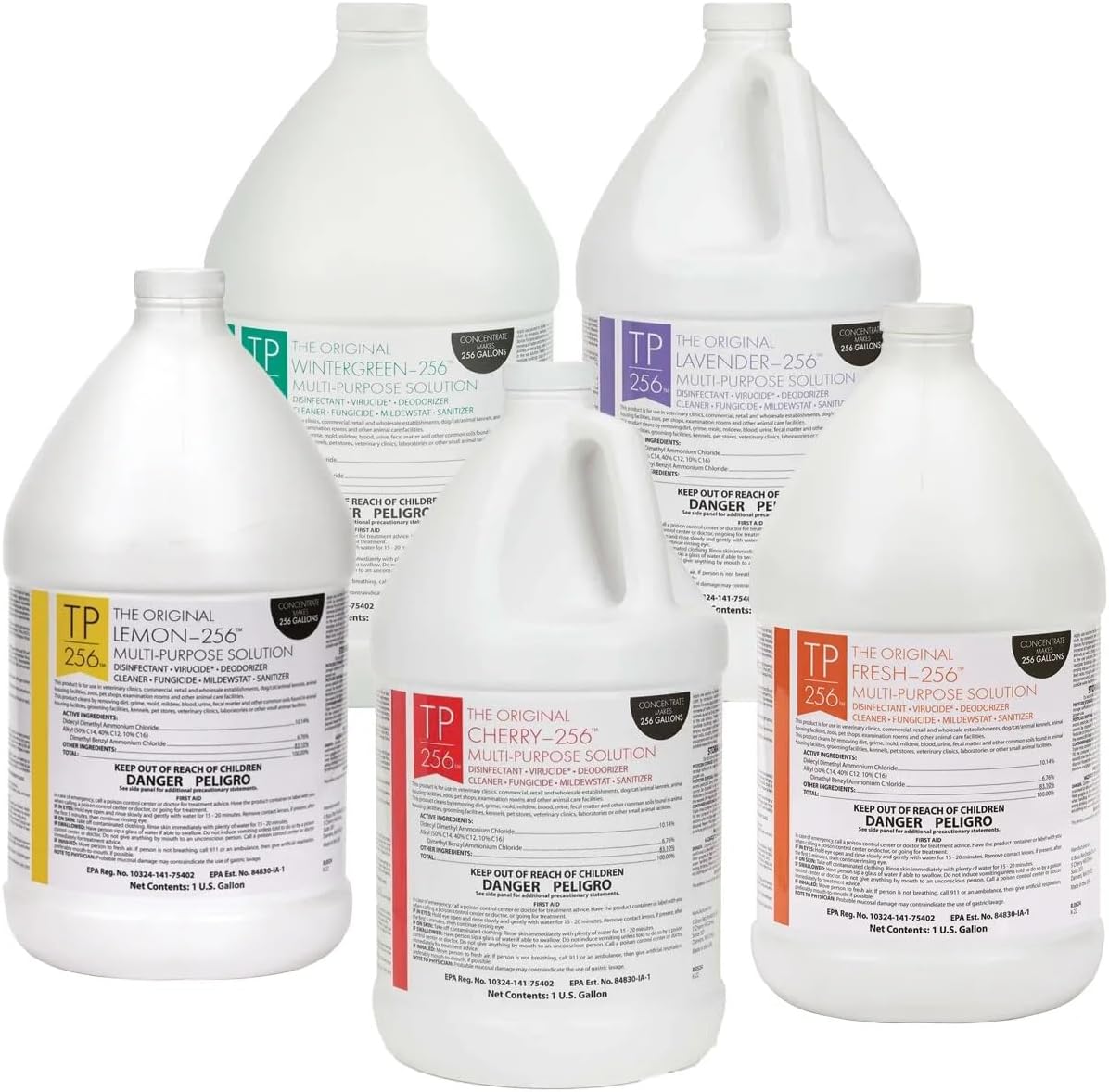 256 Kennel Cage and Surface Disinfectant The Original High Concentrate Vet Approved Cleanser (Lavender)