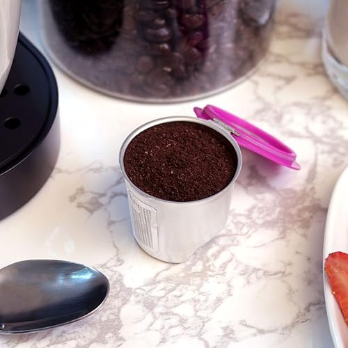 Miniatura 5 de Perfect Pod - Filtro de metal reutilizable de acero inoxidable para cápsulas de café, compatible con Keurig 1.0 2.0 K-Mini K-Slim (1-Stream) K-Duo y