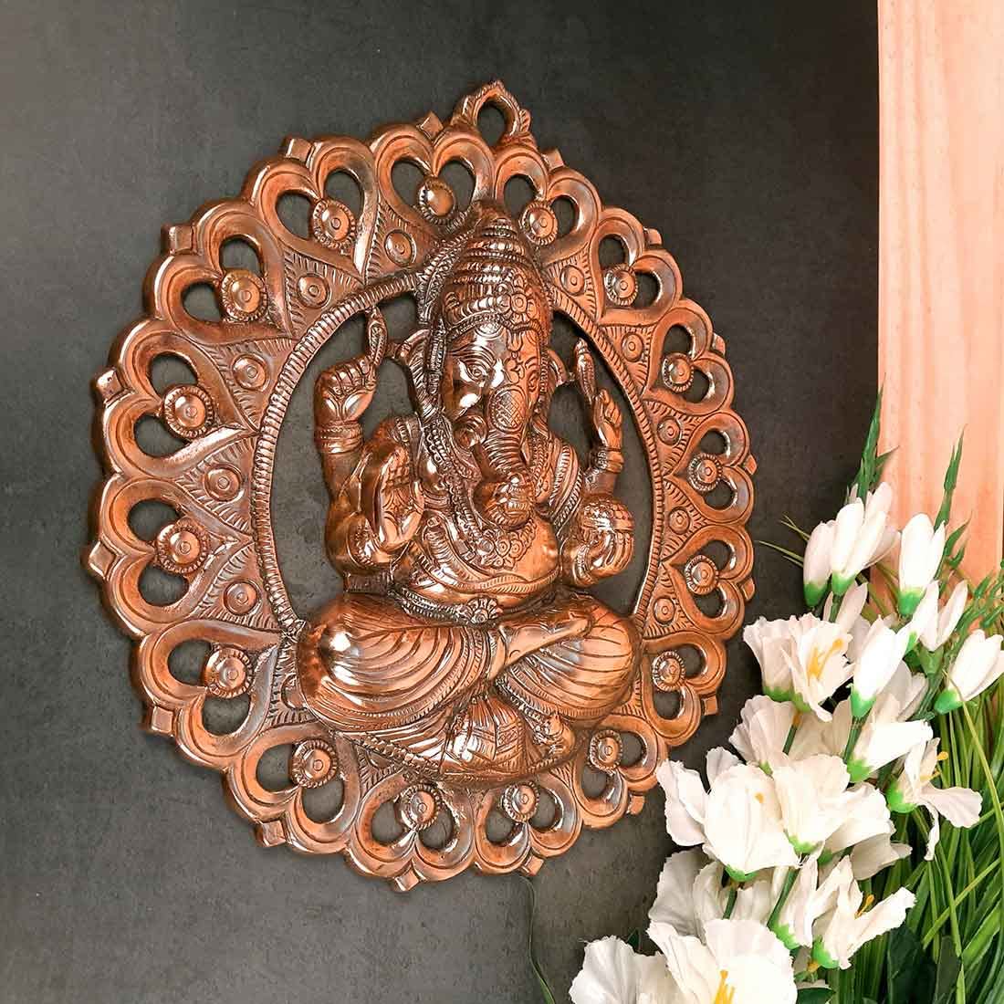 Ganesh Wall Hanging - Lord Ganesha Decor -9 Ganesh Wall Hanging - Lord Ganesha Decor -9