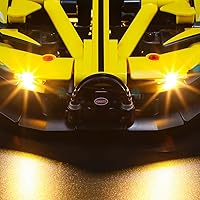 Vista 5 de BRIKSMAX Kit de iluminación LED para LEGO-42151 Bugatti Bolide - Compatible con el modelo de bloques de construcción Lego Technic - No incluye juego