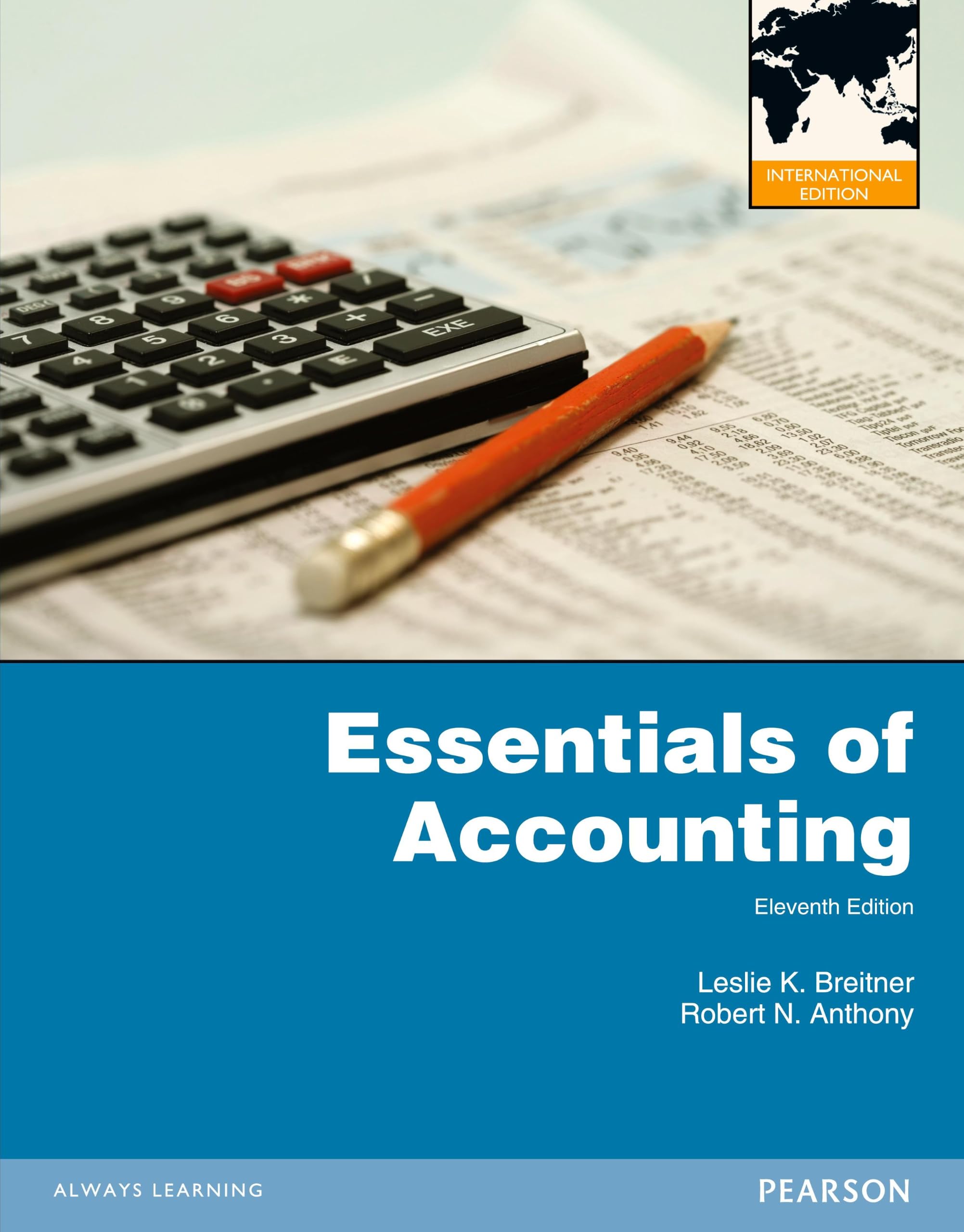 Essentials of Accounting. Breitner, Anthony 9780273771463 Fast Free Shipping**