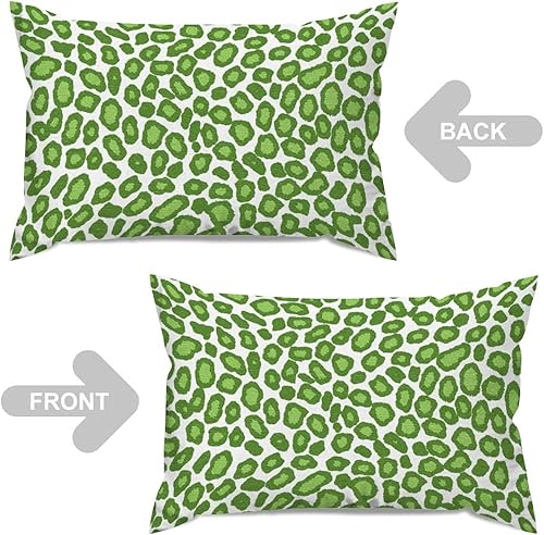 Vista 426 de Funda de cojín con estampado de guepardo rosa intenso, cojín cuadrado con estampado de animales fucsia, funda de almohada decorativa para el hogar