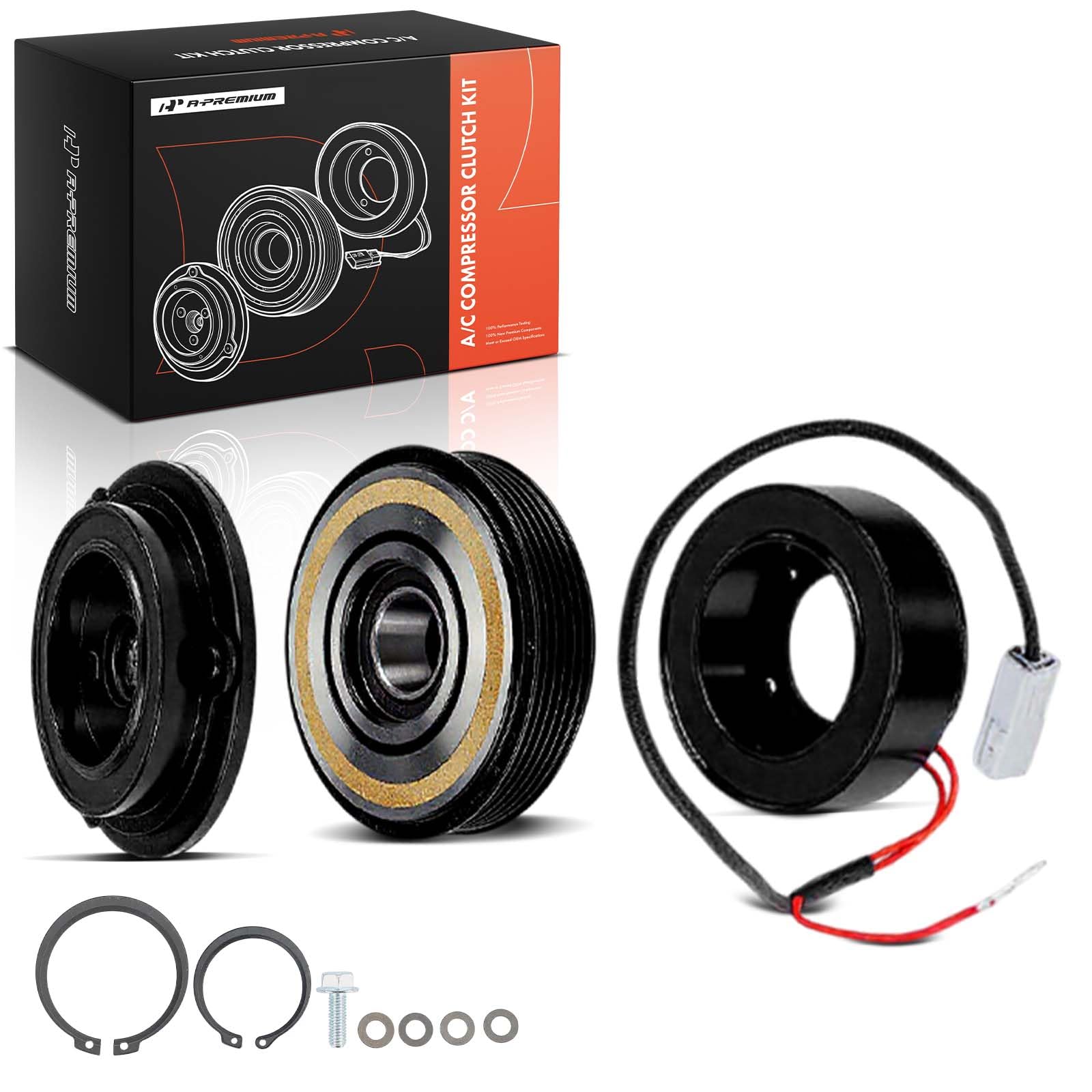 Amazon.com: A-Premium Air Conditioner AC Compressor Clutch Kit