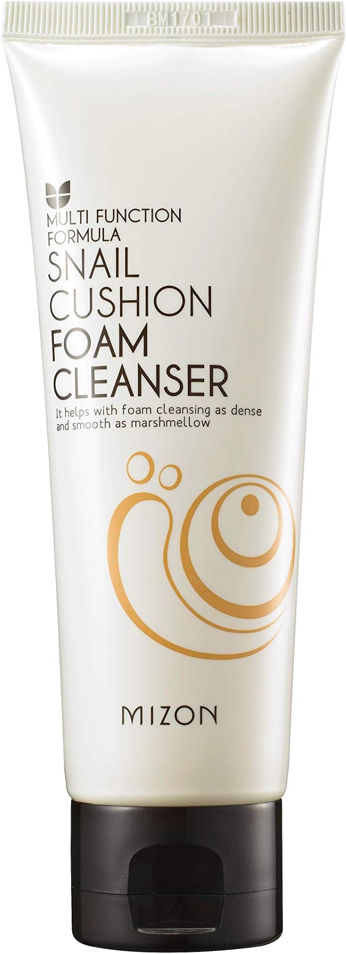 MIZON Snail Line, Snail Cushion Foam Cleanser, Bubble Cleanser, Moisturizing, Hydrating (120ml)