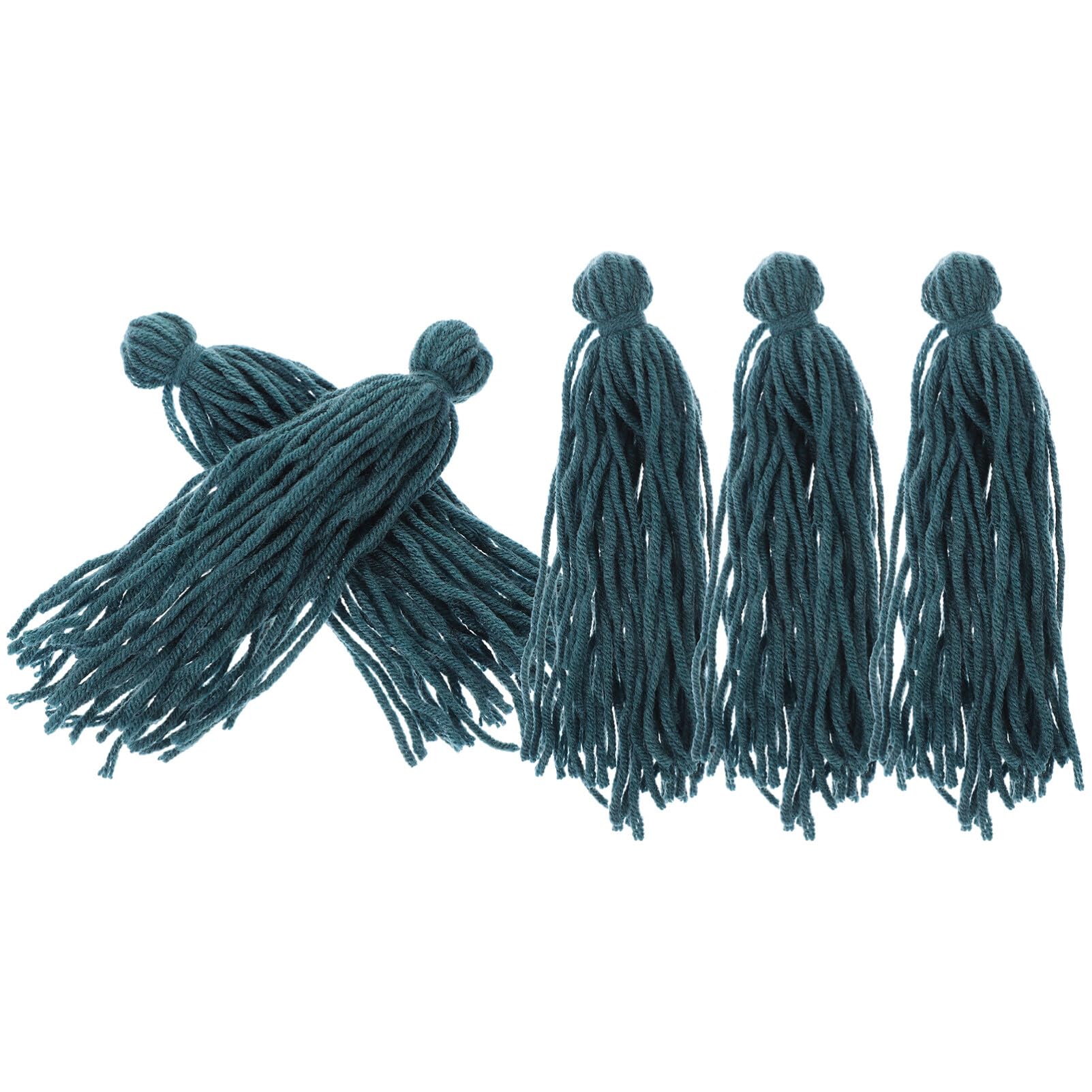 POPETPOP Fish Spawning Mop for Aquarium Floating Breeding Tool with Wool Yarn for Angelfish Shrimp Egg Attachment and Shelter 5.12X1.57X1.18In