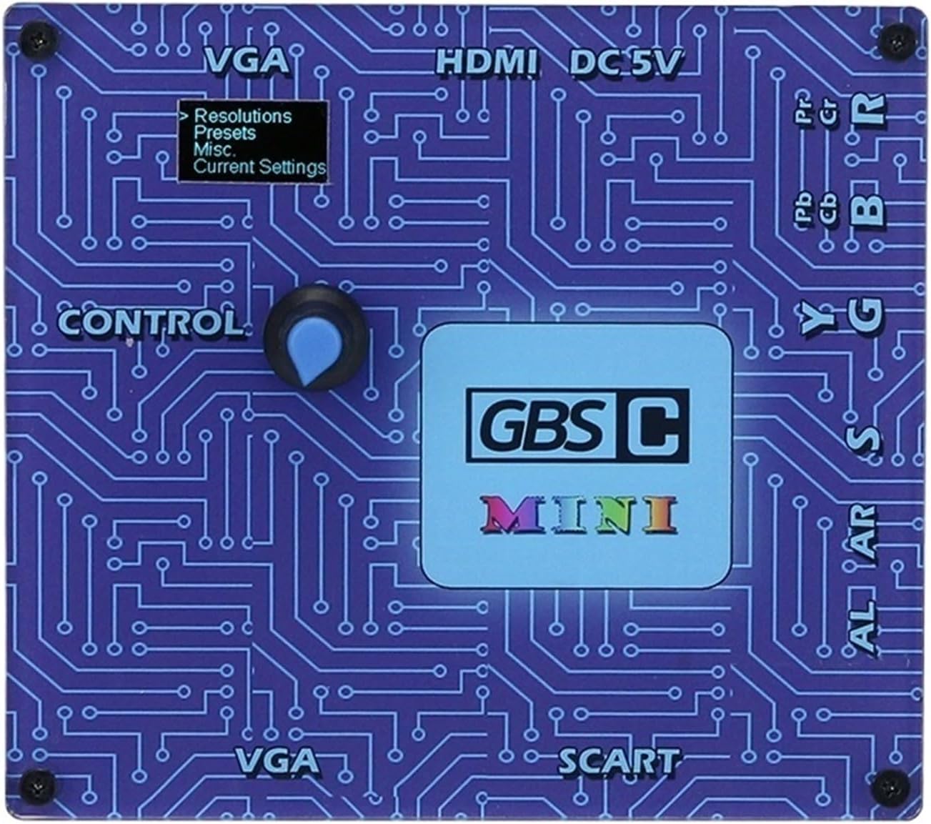 GBS-Control Game Video Converter GBS Control Accessory for Retro Gaming(Include Clock Module)